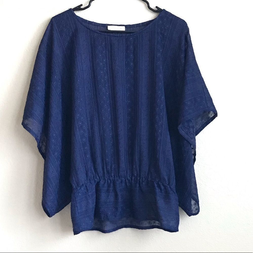 SugarLips lace top with dolman sleeves size XS